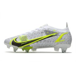 fodboldstøvler Nike Mercurial Vapor 14 Elite SG-Pro Sølv Safari - Hvid Sort Sølv Neon_2.jpg